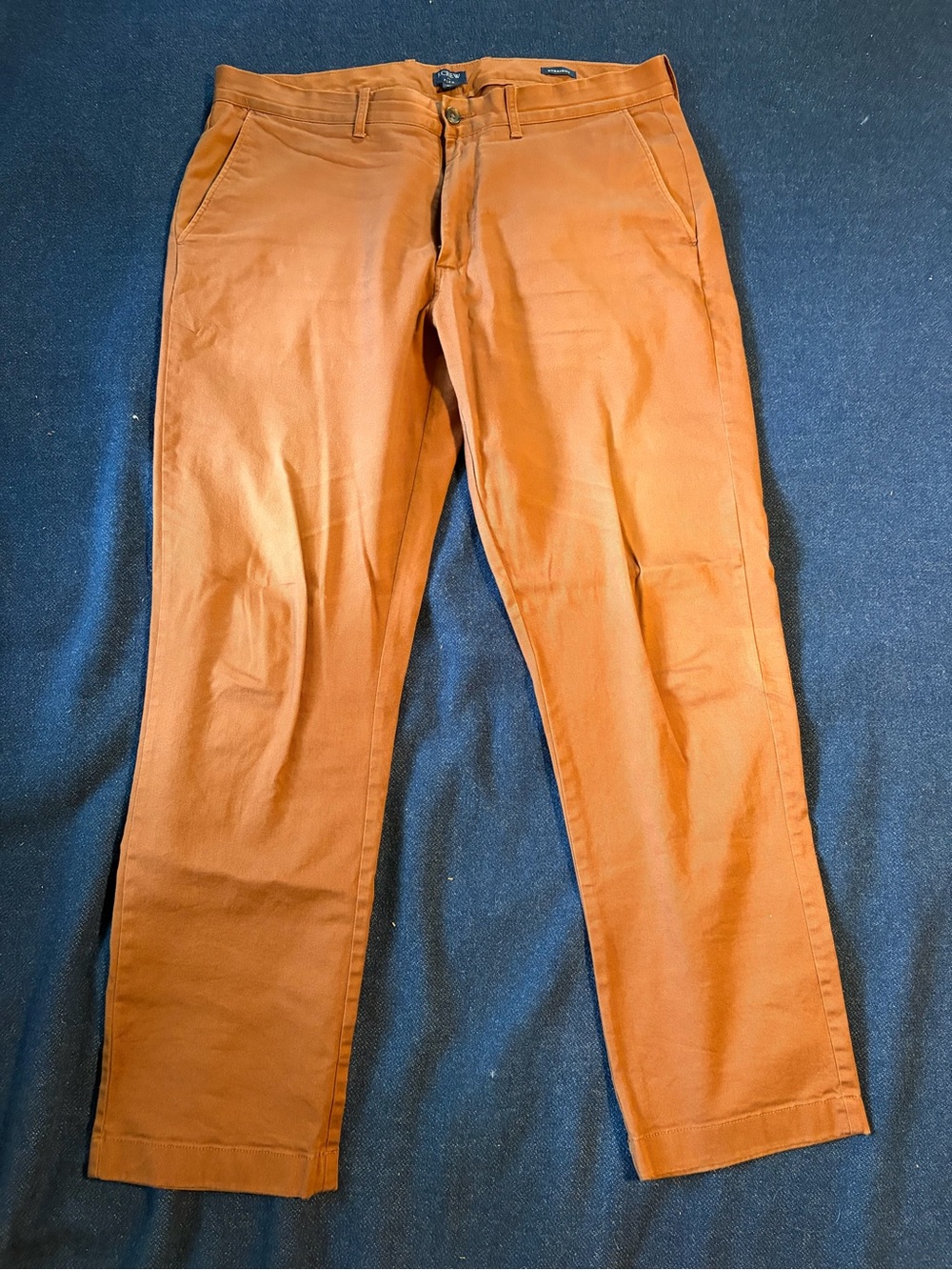 J. Crew Men's Straight-fit Chinos in Rust / red, 36x32